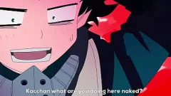 Oynat Midoriya bu sansürsüz Boku no Hero hentai pornosunda sıkı kıçını Bakugo'ya teslim ediyor