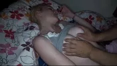 Play His sister sucks his cock and fucks when his parents sleep