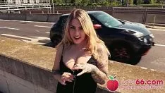 Play He catches her sleeping naked in bed and puts his cock on her