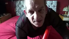 المخنثين كروسدرسر] سيسي يتخيل حول اللعب الديك والحمار