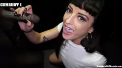 Git Charlie! Bize ne aldığını göster! -Gloryhole cum-in-ağız derlemesi
