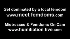 Jouer Humiliation POV: Fantasie Fetish and Bondage BDSM avec une femme dominante