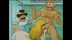 Jouer Petite Blonde Anime Teen cavalca un grosso cazzo prima di BDSM